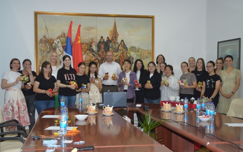 Представнице Конфуцијевог института на пријему у Броду