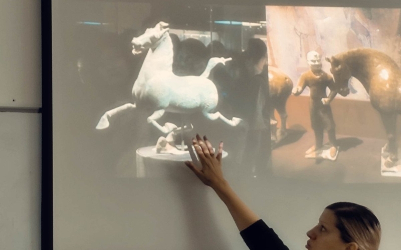 Jelena Gledić Gave a Lecture on the Silk Road as a Place of Contact and Its Cultural Heritage