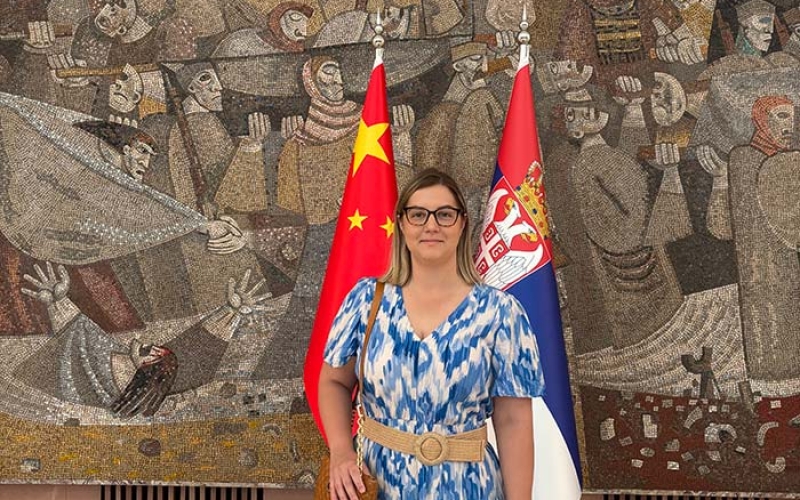 Anja Mudrenović at the Sixth Belgrade Think Tank Conference
