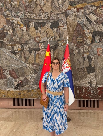 Anja Mudrenović at the Sixth Belgrade Think Tank Conference